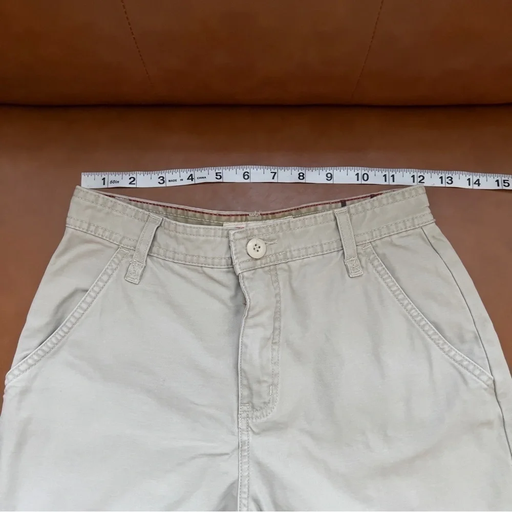 Mossimo Big Kids Boys Size 14 Light Tan Khaki Cargo Utility Shorts NWOT